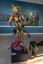 Robin Goodfellow 2018 Mixed media, recycled fiber 63 by 36 by 32 inches